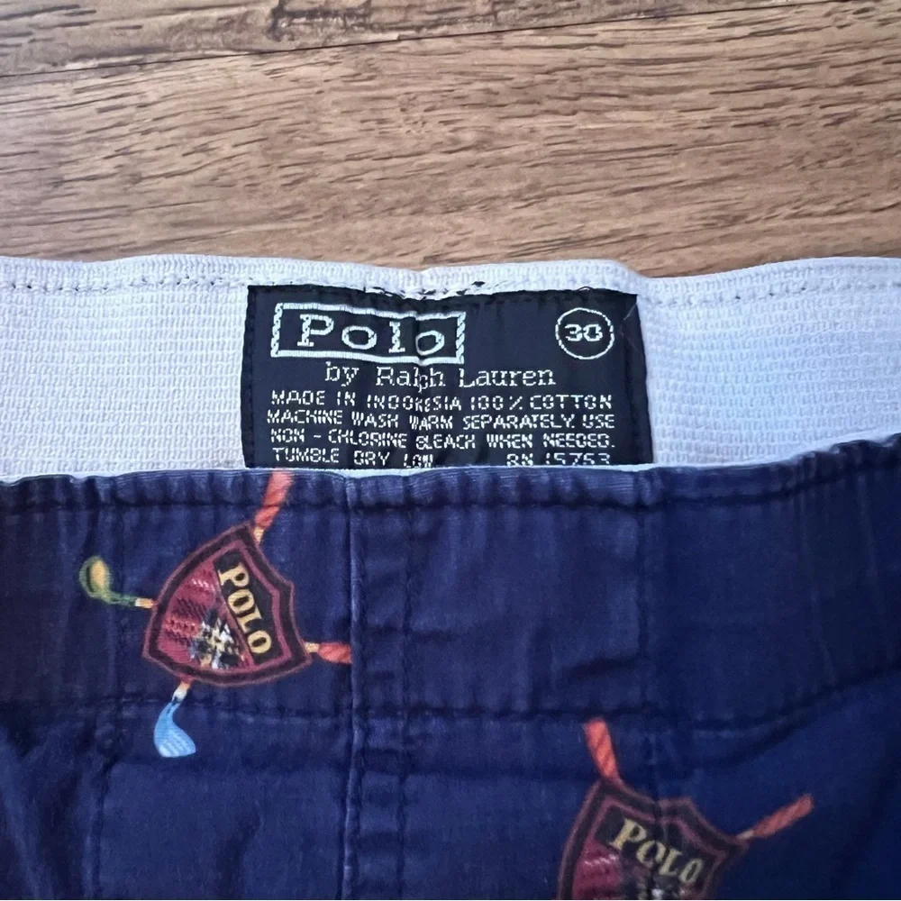 Vintage Polo Ralph Lauren Boxer Shorts 30-Small EUC